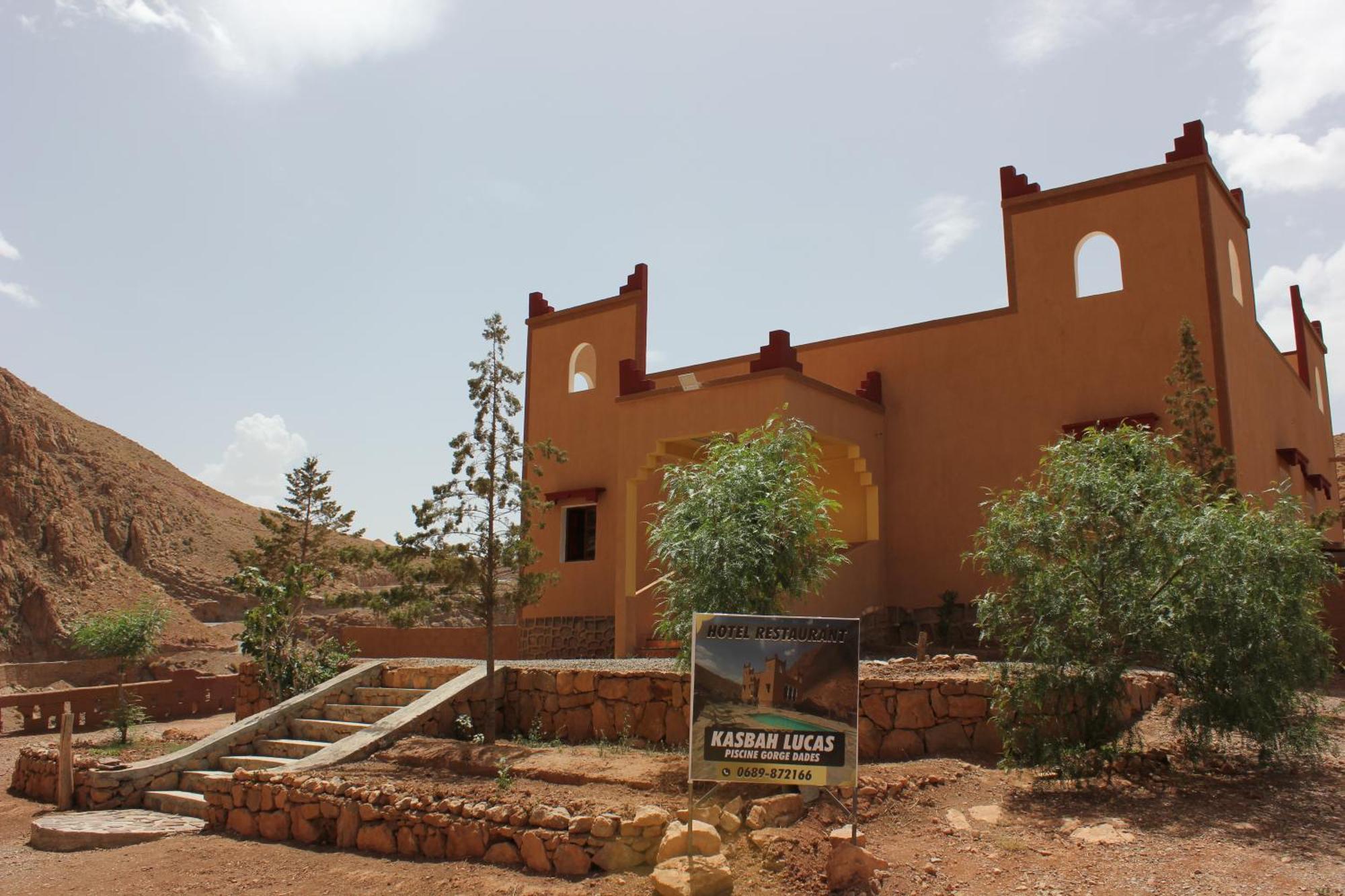 Kasbah Lucas Hostel Akhendachou n'Ait Ouffi Exterior foto